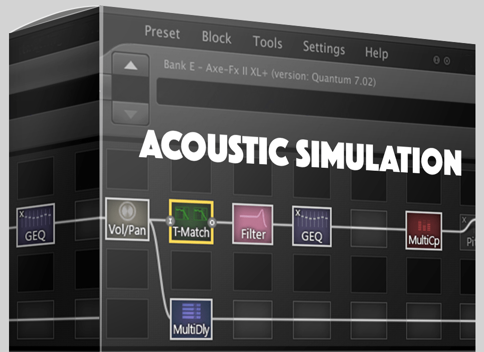 AxeFx II Acoustic Simulation Fremen Presets