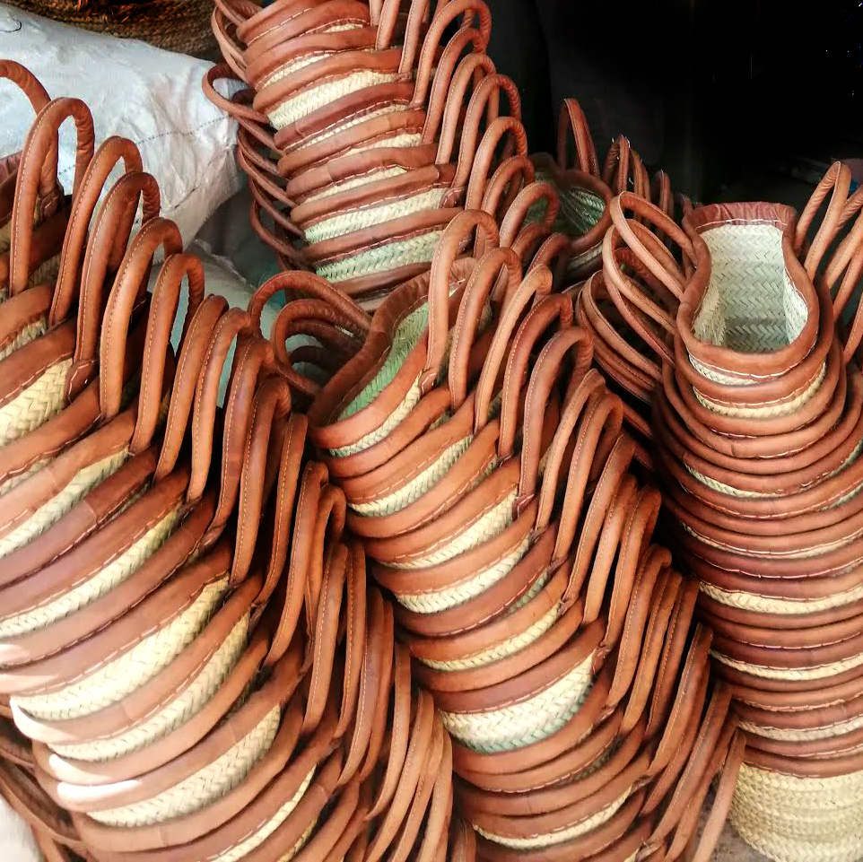 Wholesale Straw Bags French Baskets