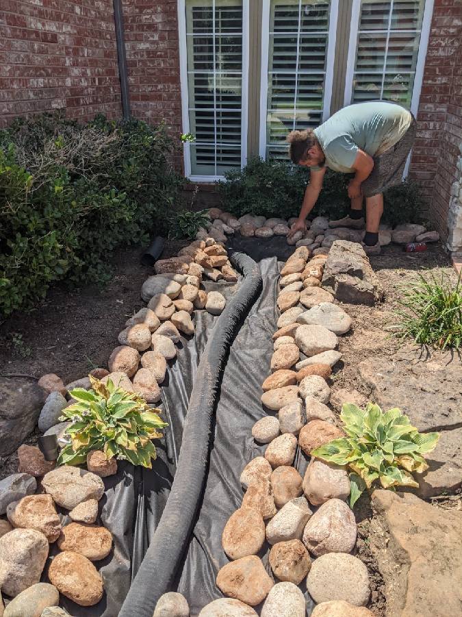 Norman Oklahoma French Drain Oklahoma Drainage 4052039419