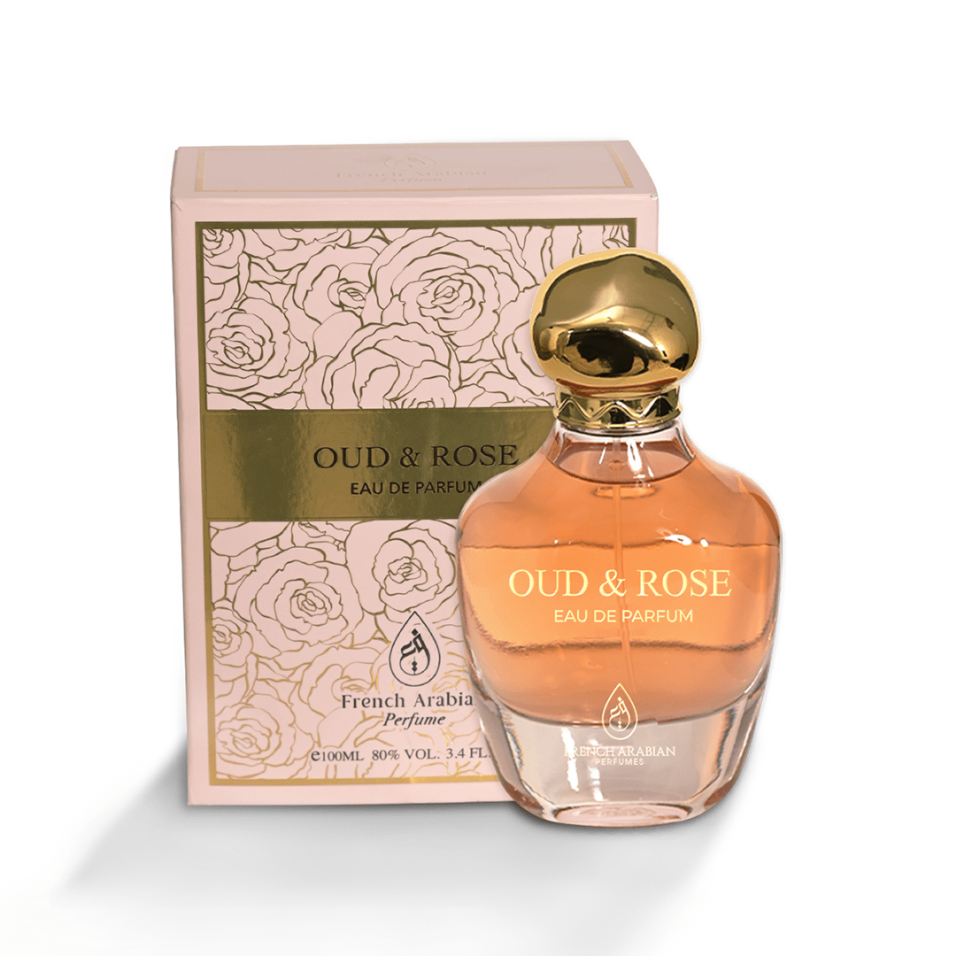 Oud Rose 100ml Eau de Parfum Spray Blend of Sandalwood & Fresh Roses Creamy Rose Oud Perfume