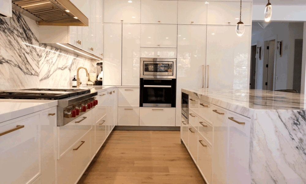 BehindtheDesign Contemporary Glam Kitchen Most Fabulous Details