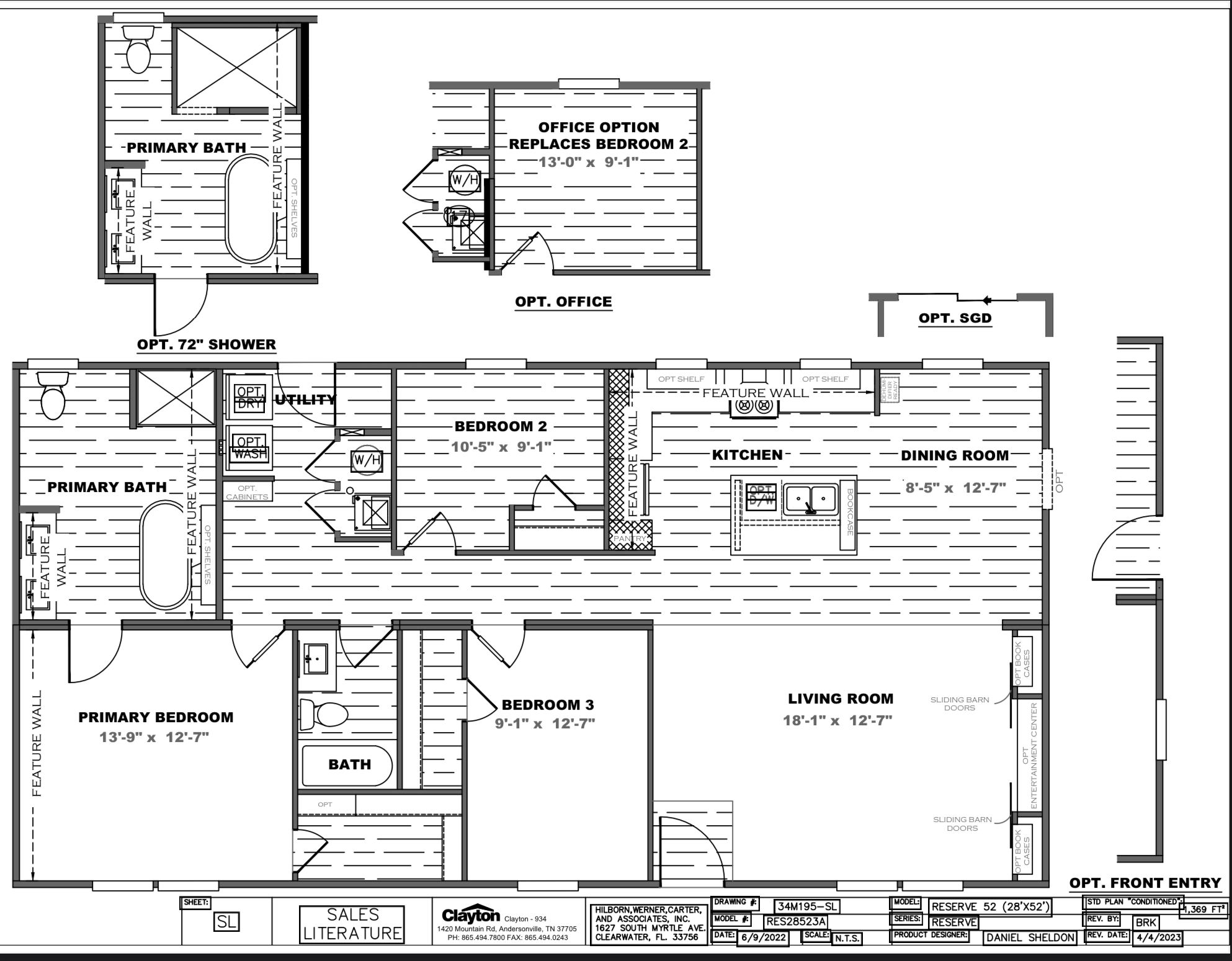 THE RESERVE 52 By Clayton Homes French City Homes