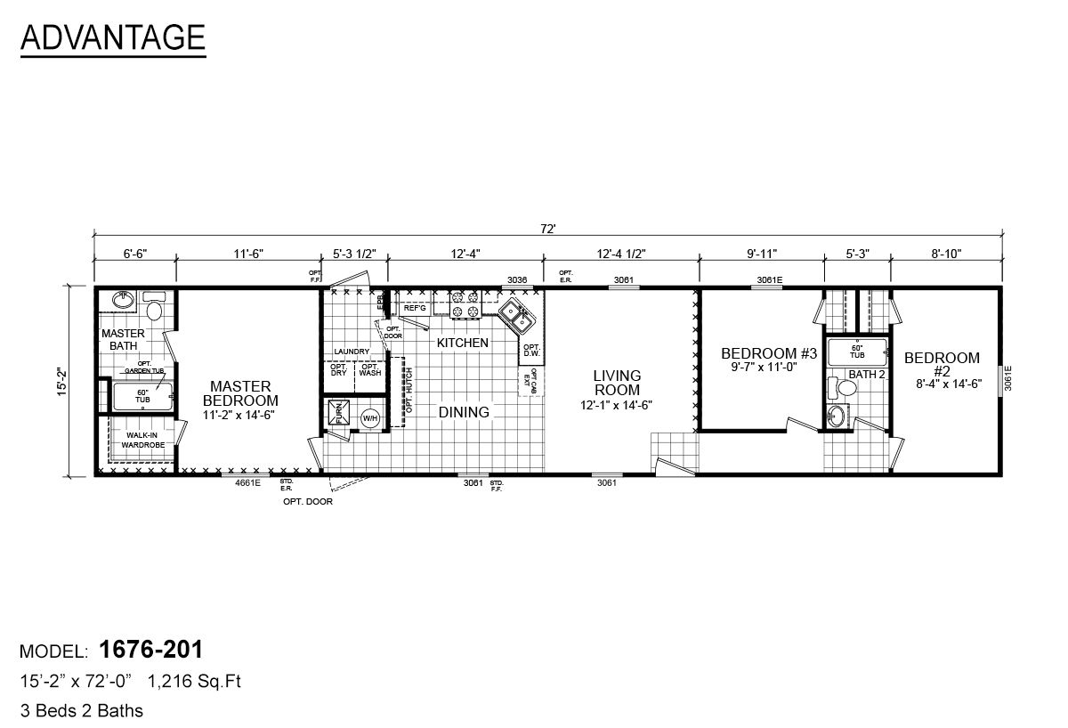 Advantage 1676 201 French City Homes