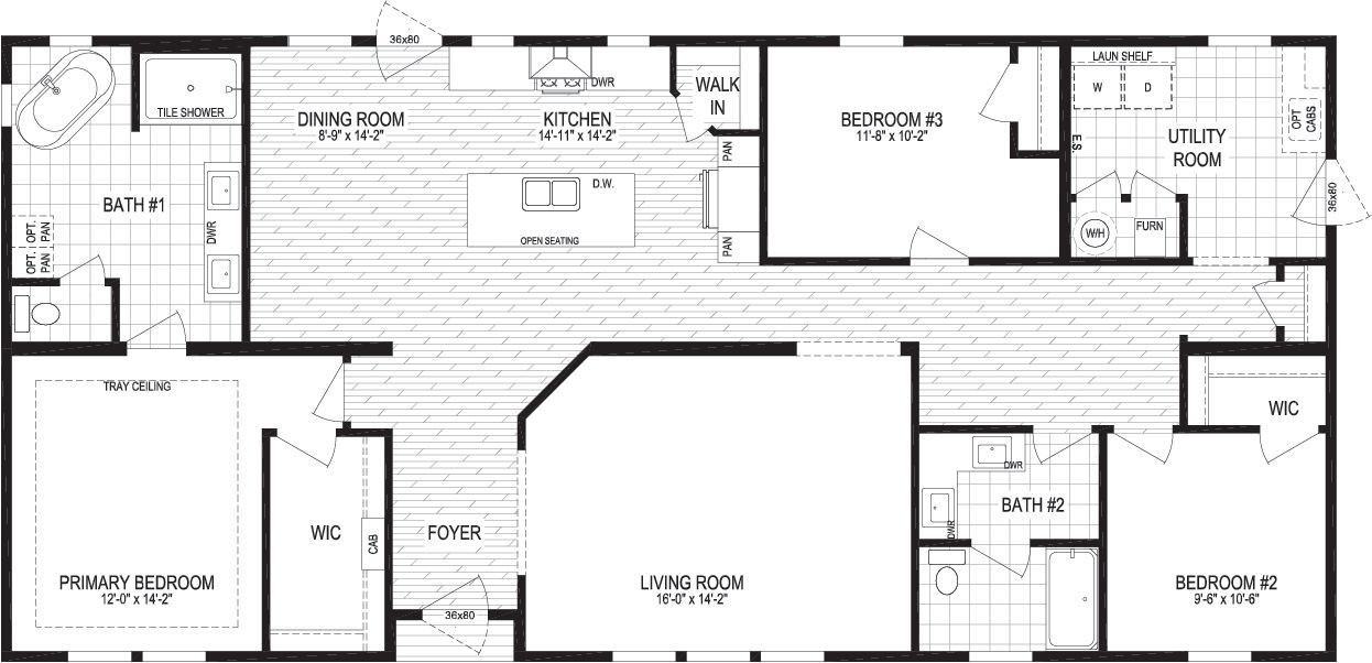 Paradise/6430MS053SECT Clayton Middlebury French City Homes