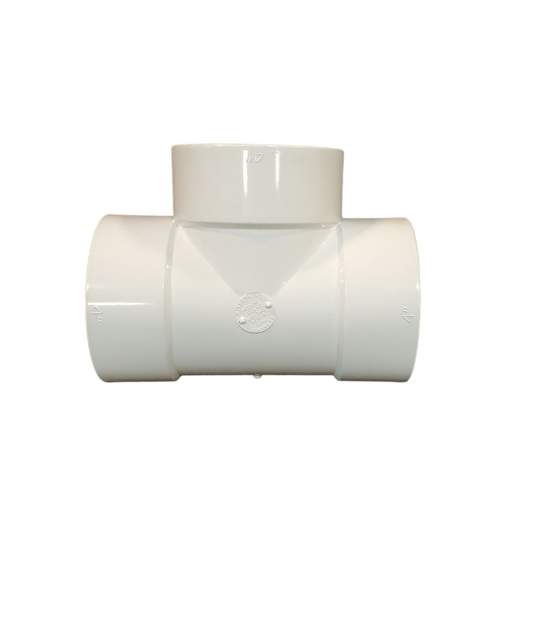 4 in. x 4 in. x 4 in. Tee Fitting (PVC schedule 35) French Drain