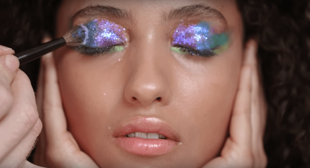 Try this French Model's Bold Makeup Look Frenchly
