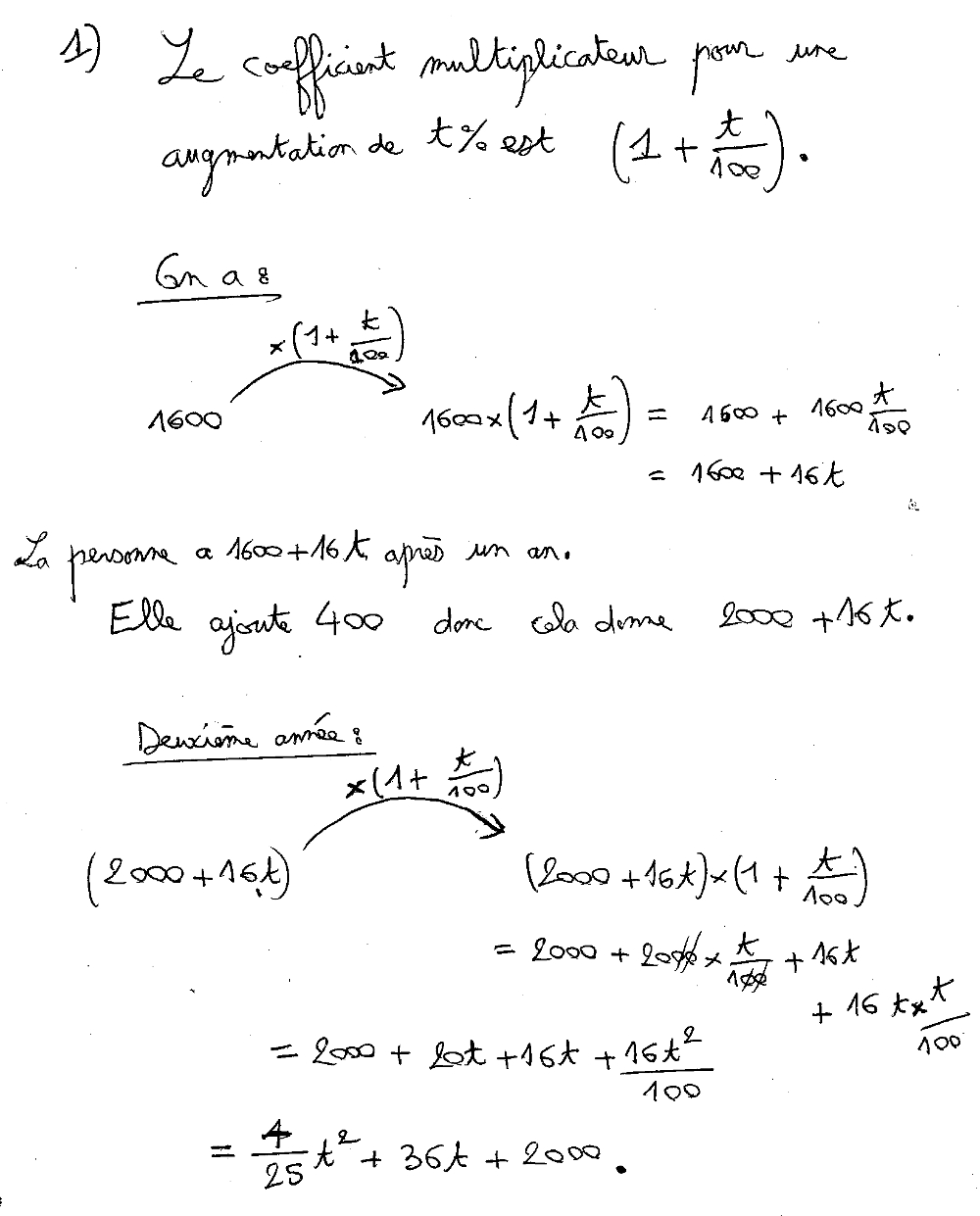 (par Sylvain Jeuland) Pourcentages Taux d’intérêts et