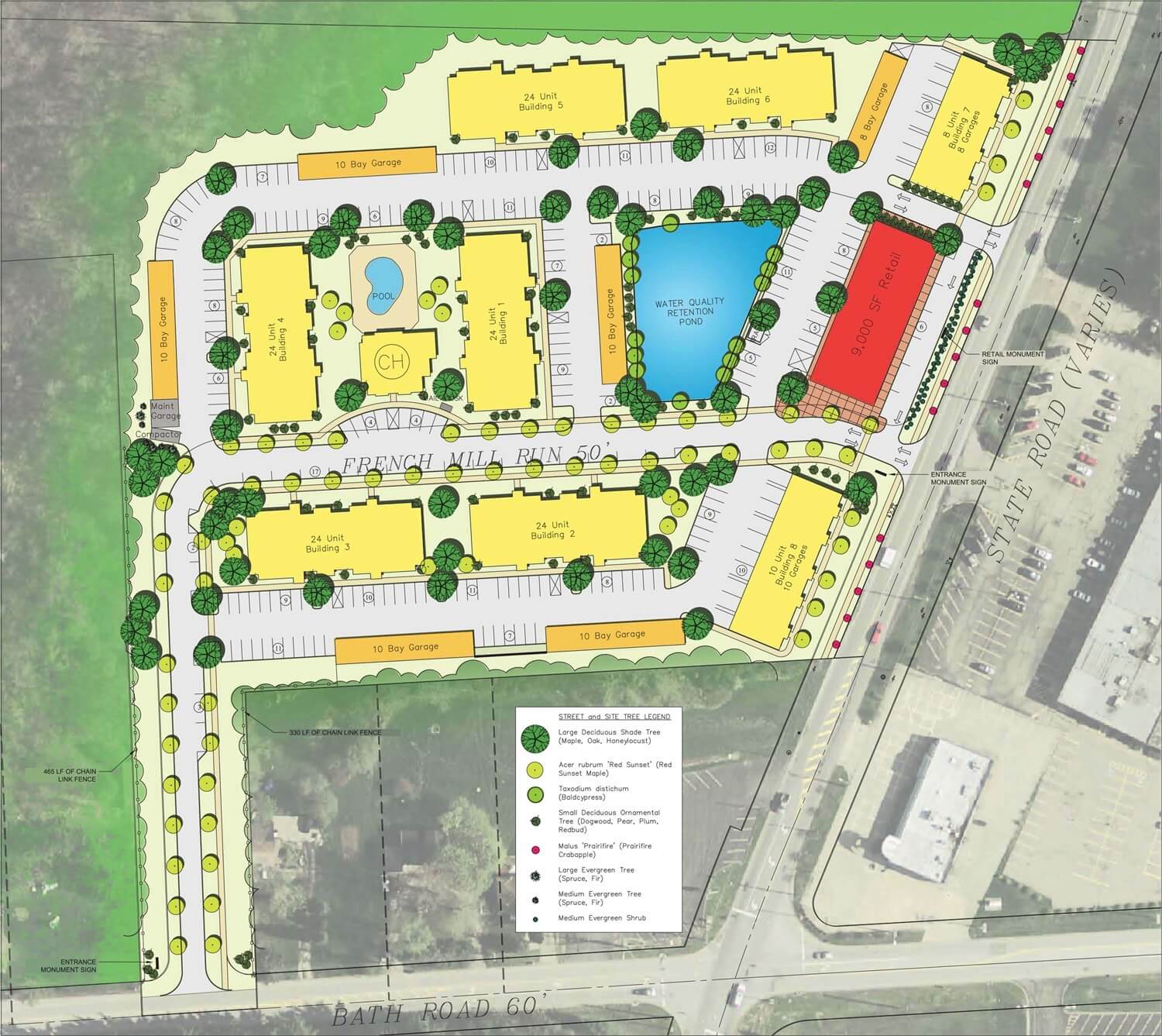 French Mill apartments for rent in Cuyahoga Falls Ohio near Akron Ohio