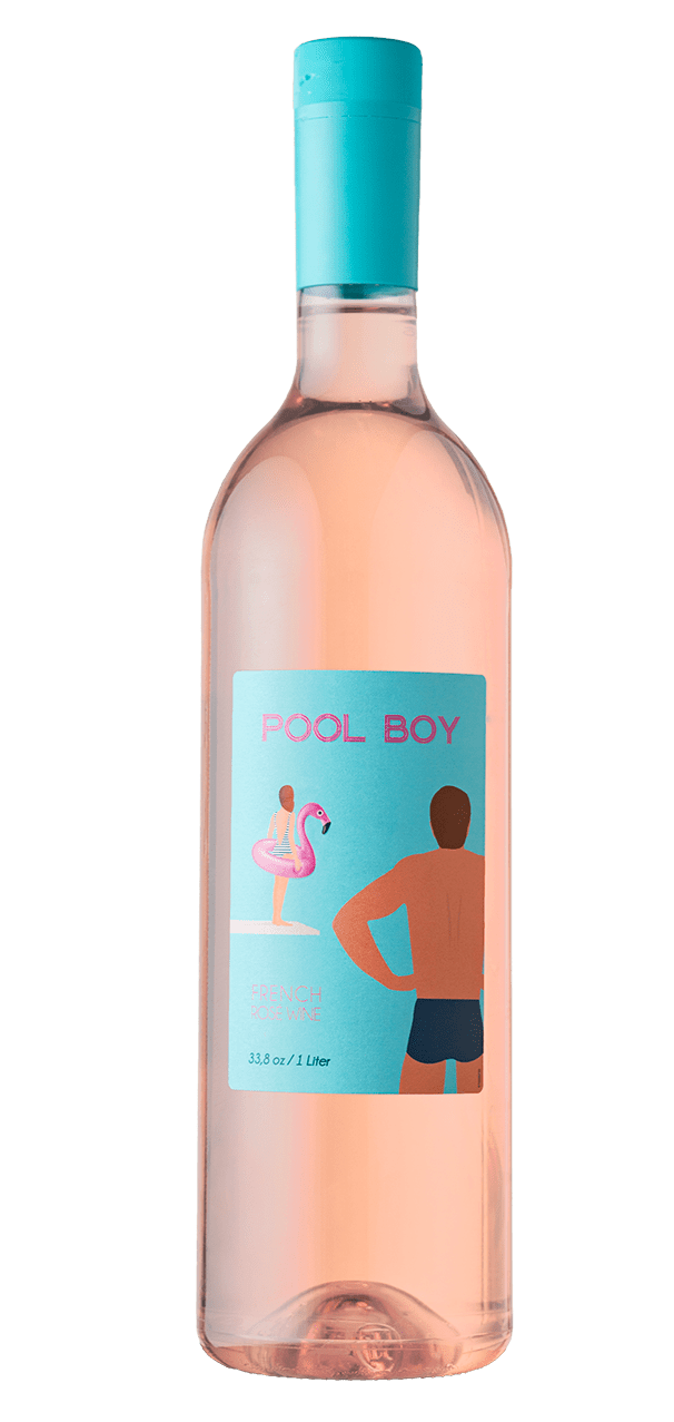 Great wines from France in one liter recyclable bottle French Pool Toy