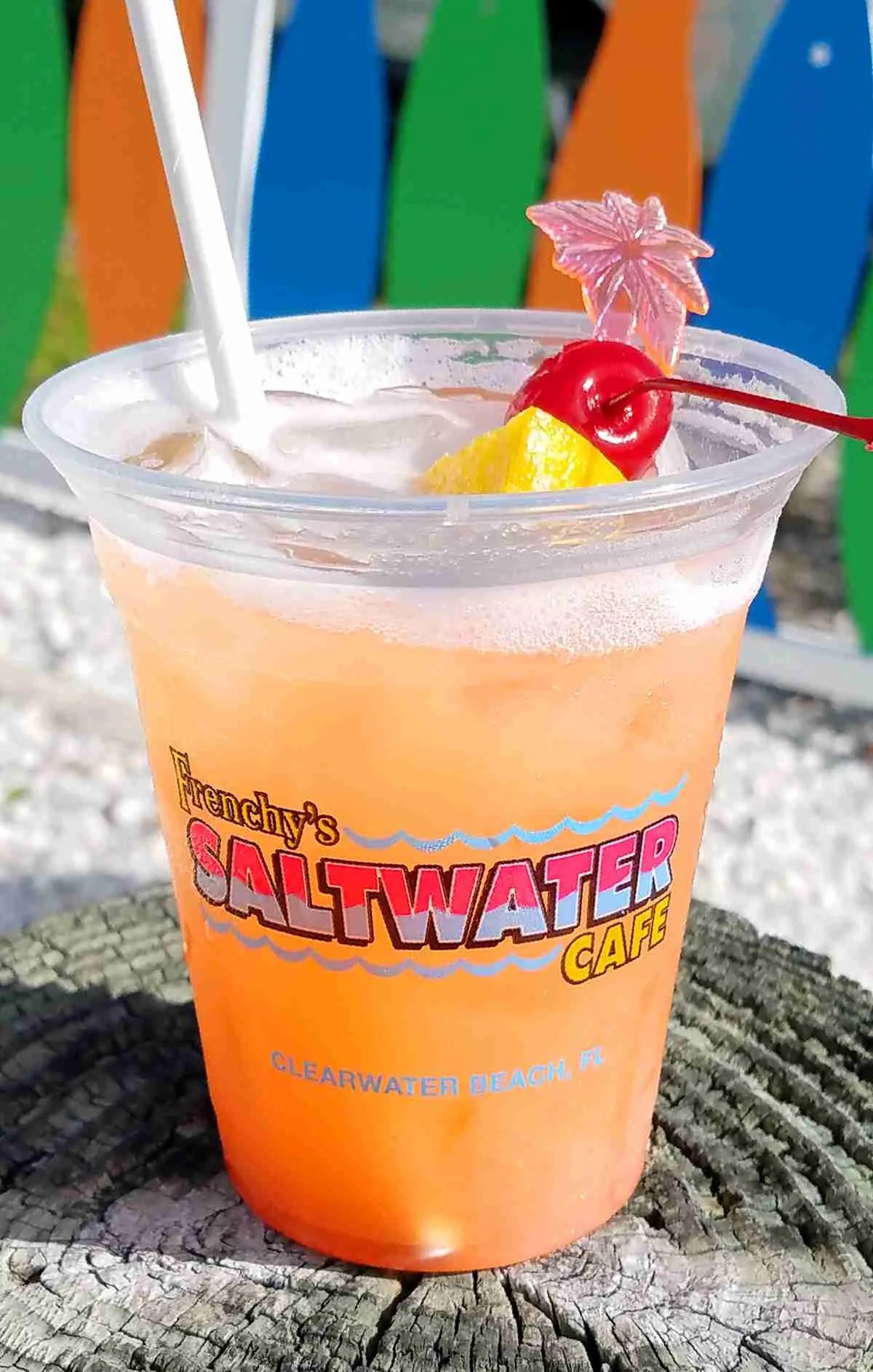 Cocktail SALTWATER Mango Delight Frenchy's Restaurants