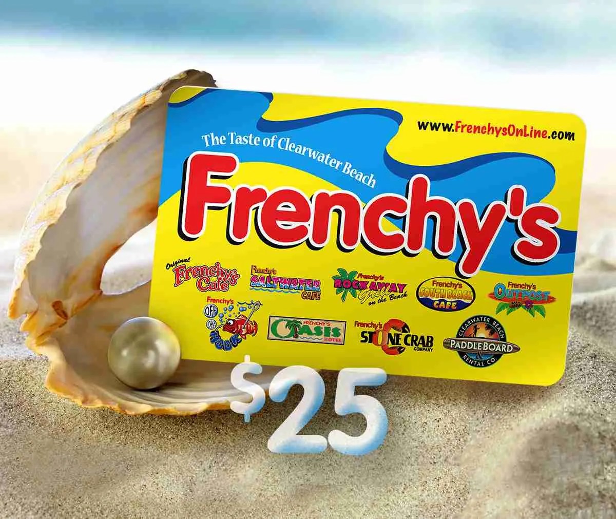 25 Gift Card Frenchy's Restaurants