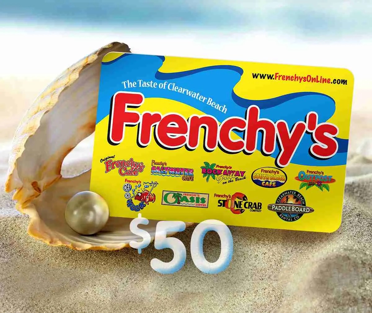 50 Gift Card Frenchy's Restaurants