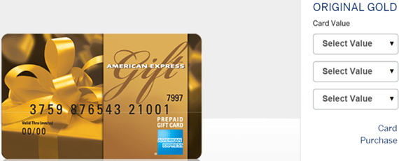 2K denomination limit on Amex gift card cash back