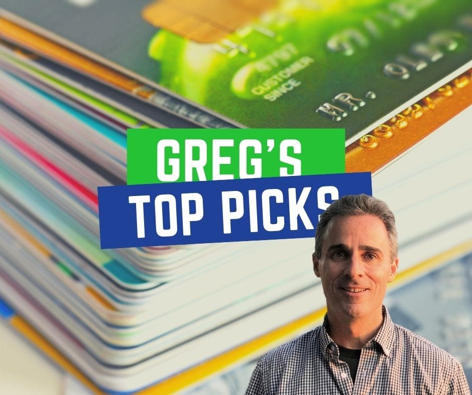 Top Current Credit Card Offers Greg of Frequent Miler's Top Picks
