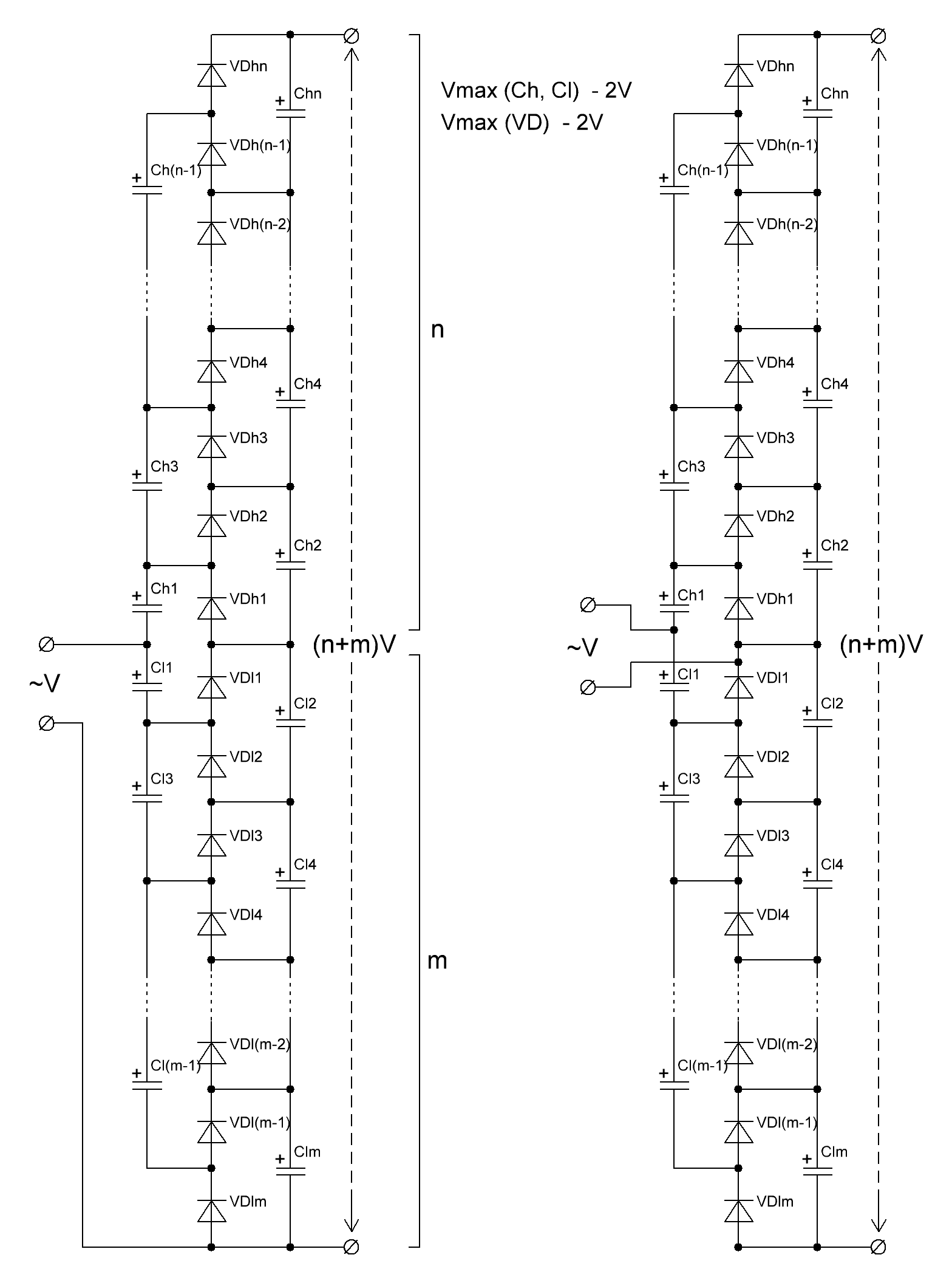 Умножители напряжения