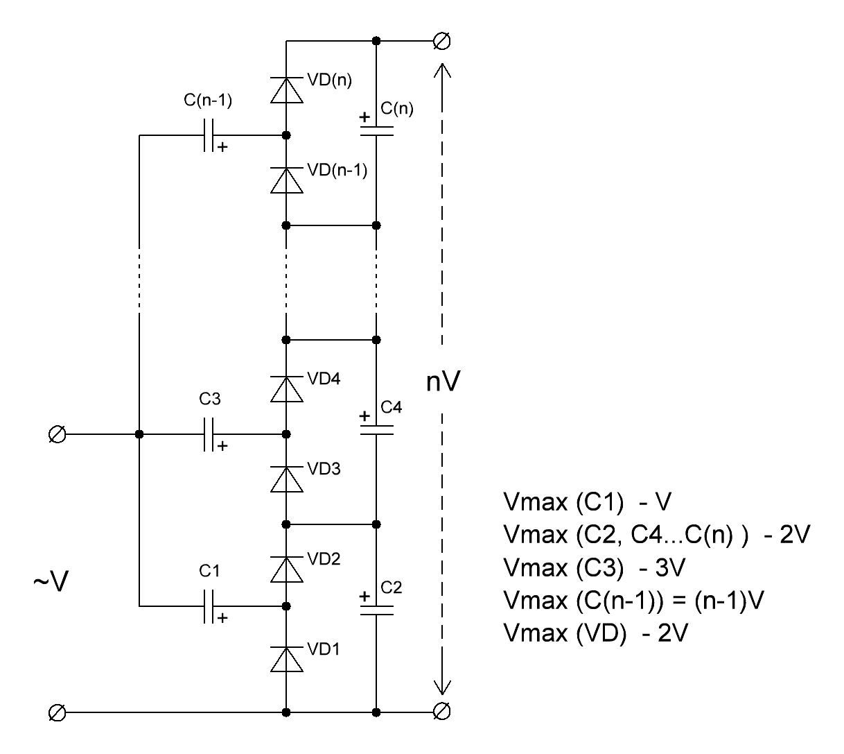 Умножители напряжения