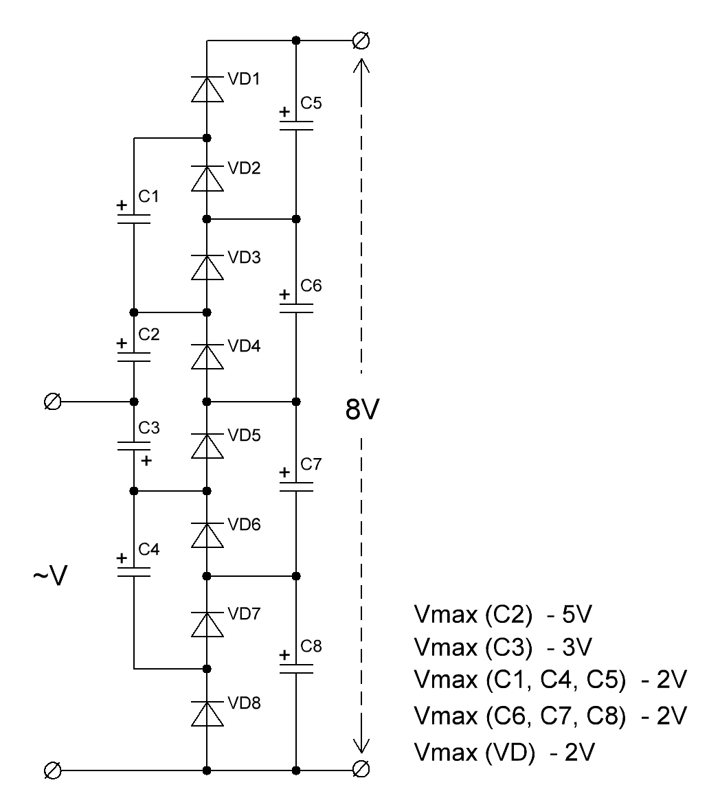 Умножители напряжения
