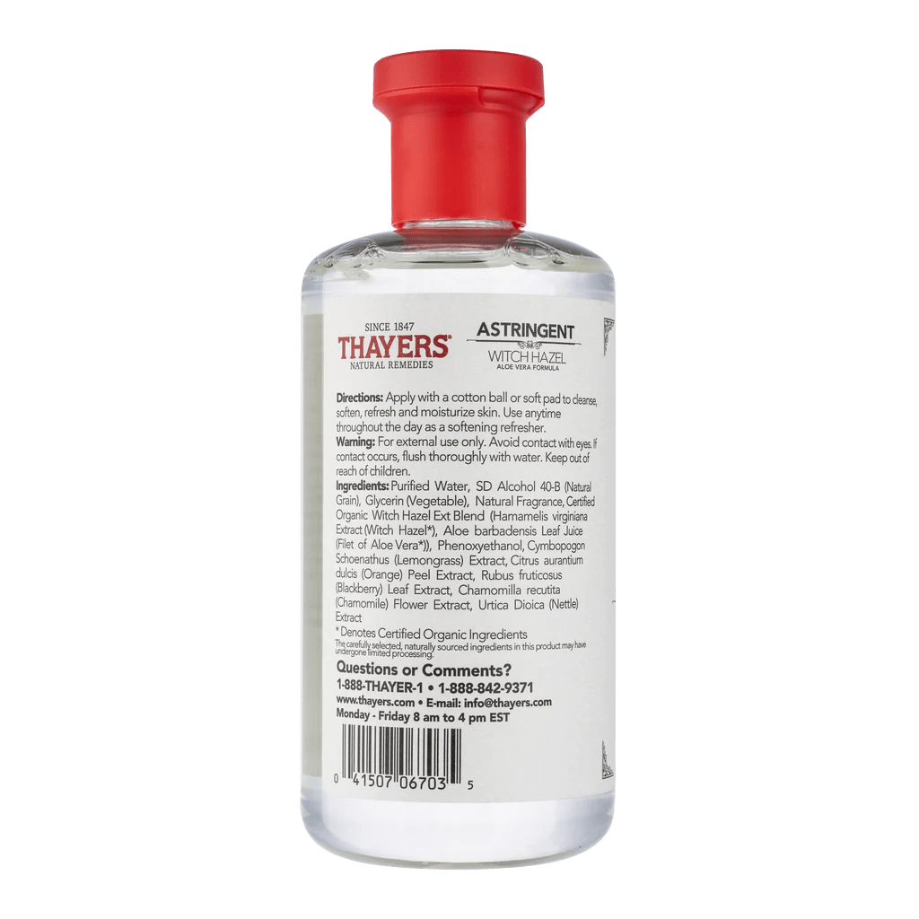 Thayers Witch Hazel Lemon Astringent Facial Toner Fresh