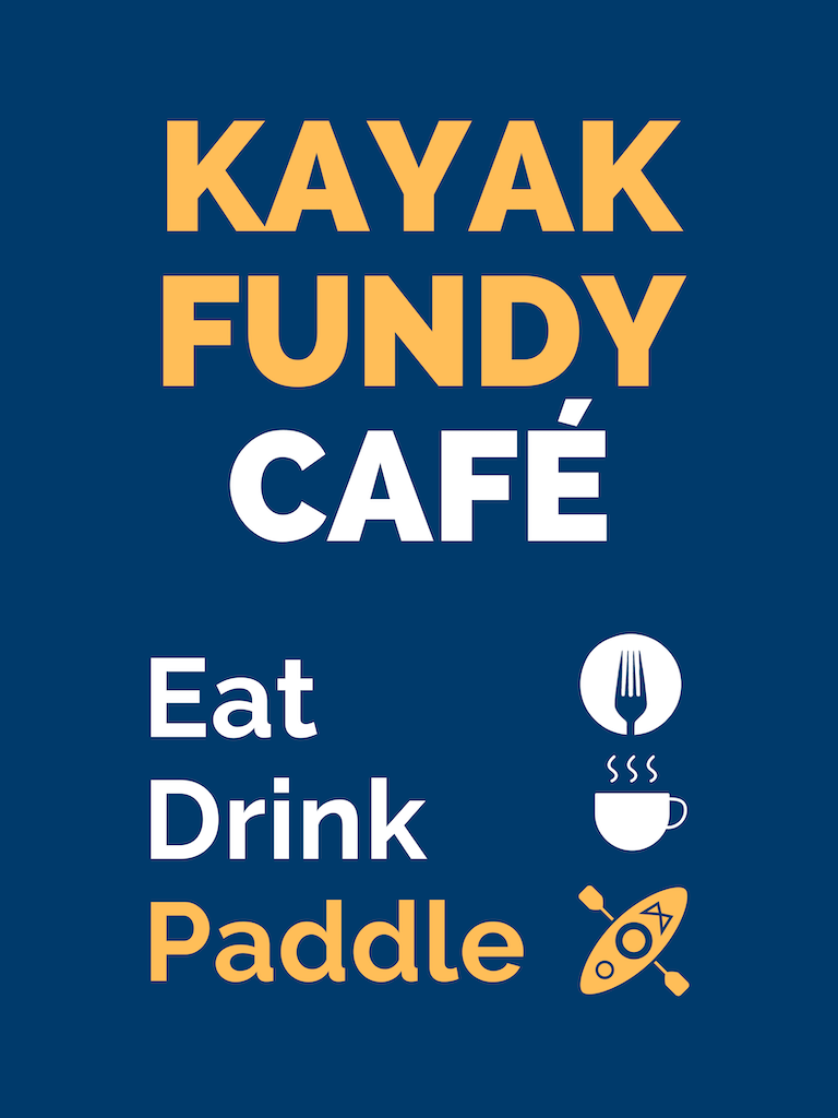 cafe poster Kayak Fundy FreshAir Adventure