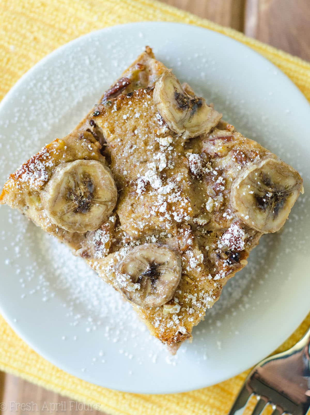 Banana Bread Pudding