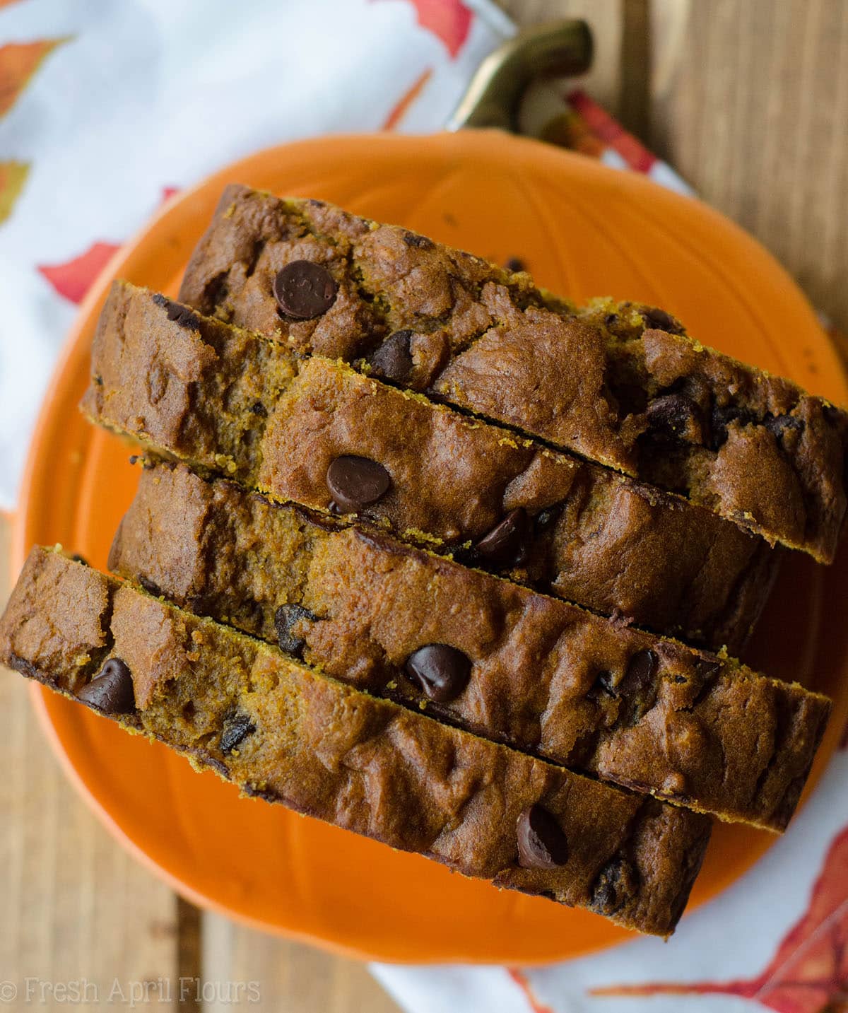 Chocolate Chip Pumpkin Quick Bread