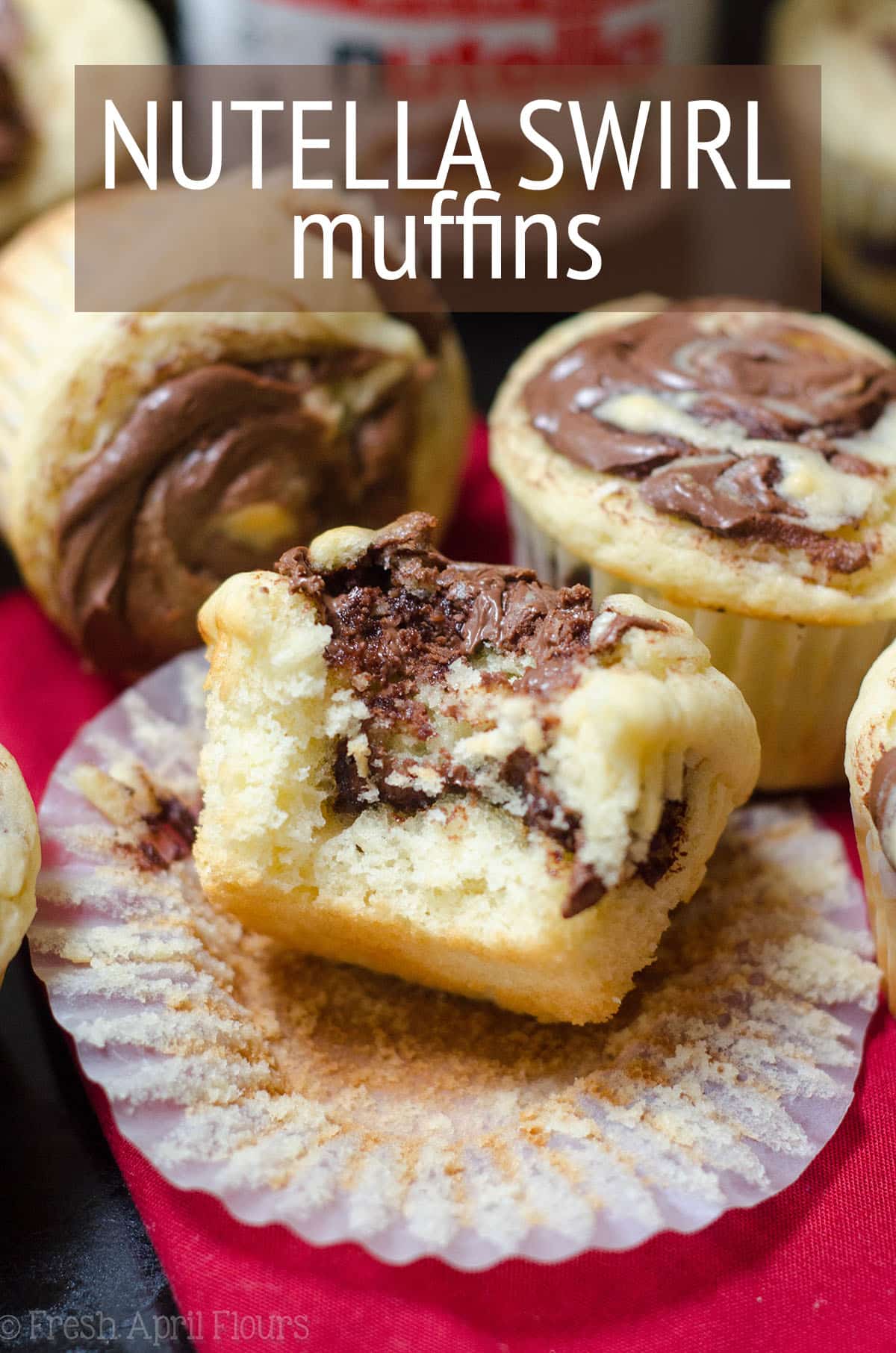 Nutella Swirl Muffins