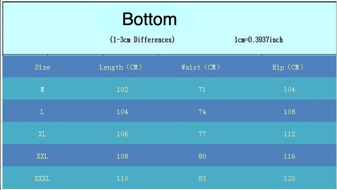 Tracksuit sizes at freshbomb.com