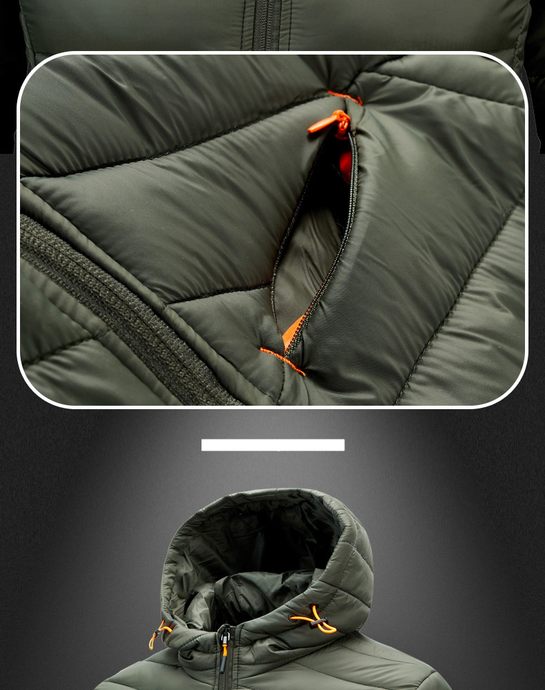 Light Windbreaker Hooded Parka 