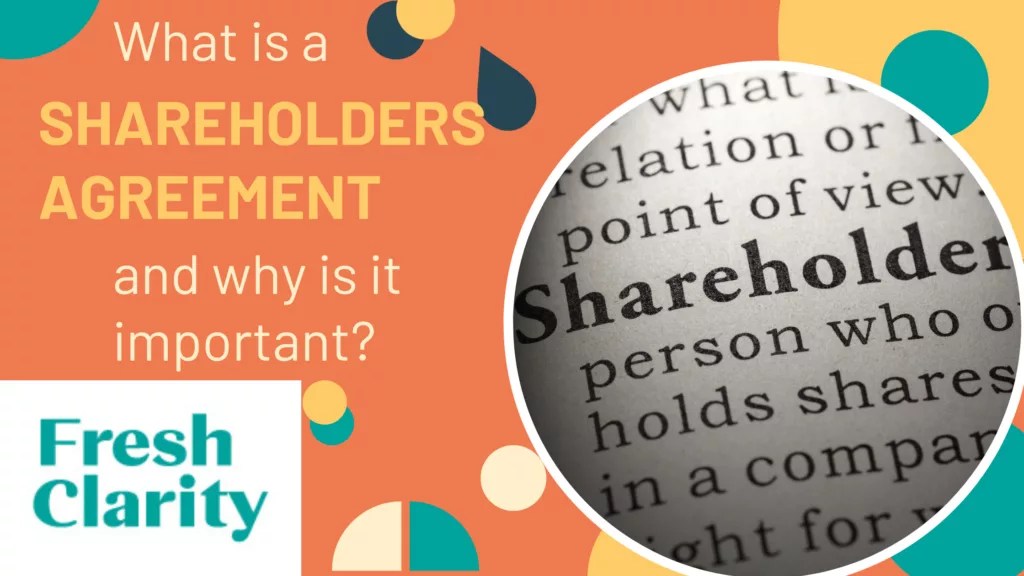 Shareholders Agreement Fresh Clarity