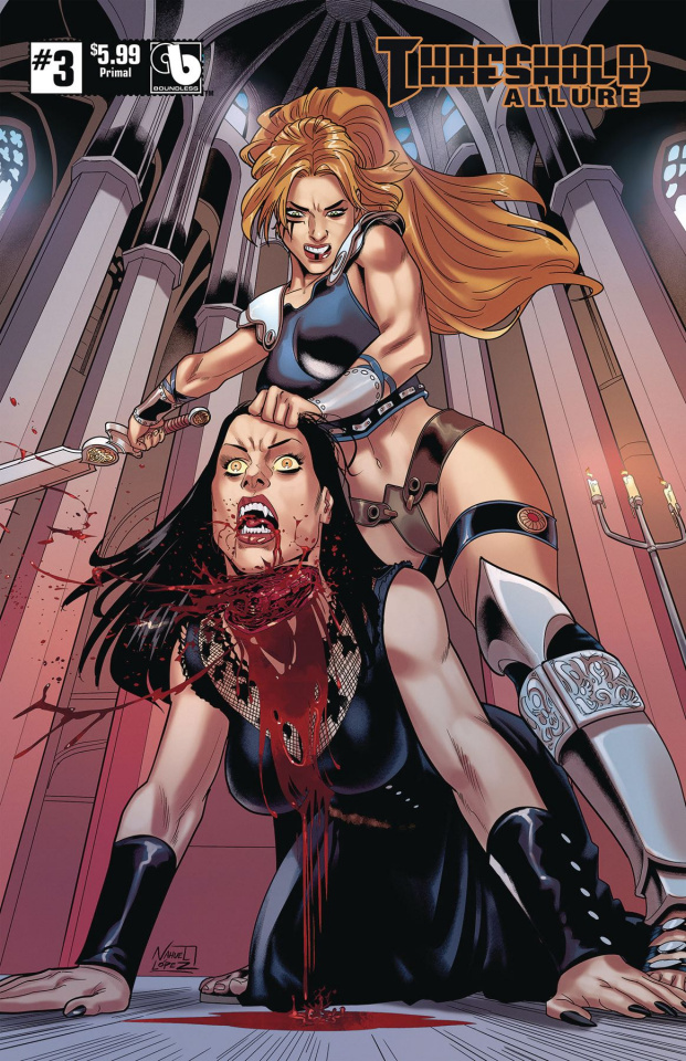 Threshold Allure 3 (Primal Cover) Fresh Comics