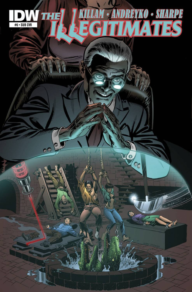 The Illegitimates 6 (Subscription Cover) Fresh Comics