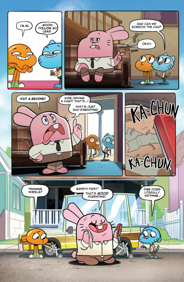 The Amazing World of Gumball 1 Fresh Comics