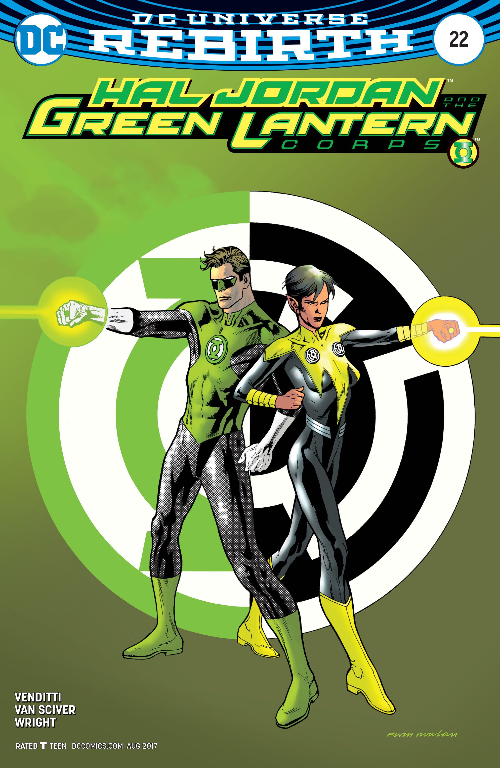 Hal Jordan and The Green Lantern Corps 22 (Variant Cover) Fresh Comics
