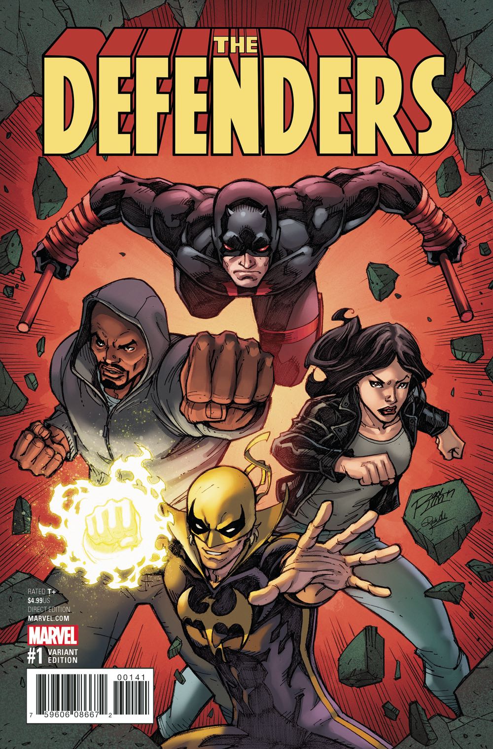 The Defenders 1 (Lim Cover) Fresh Comics