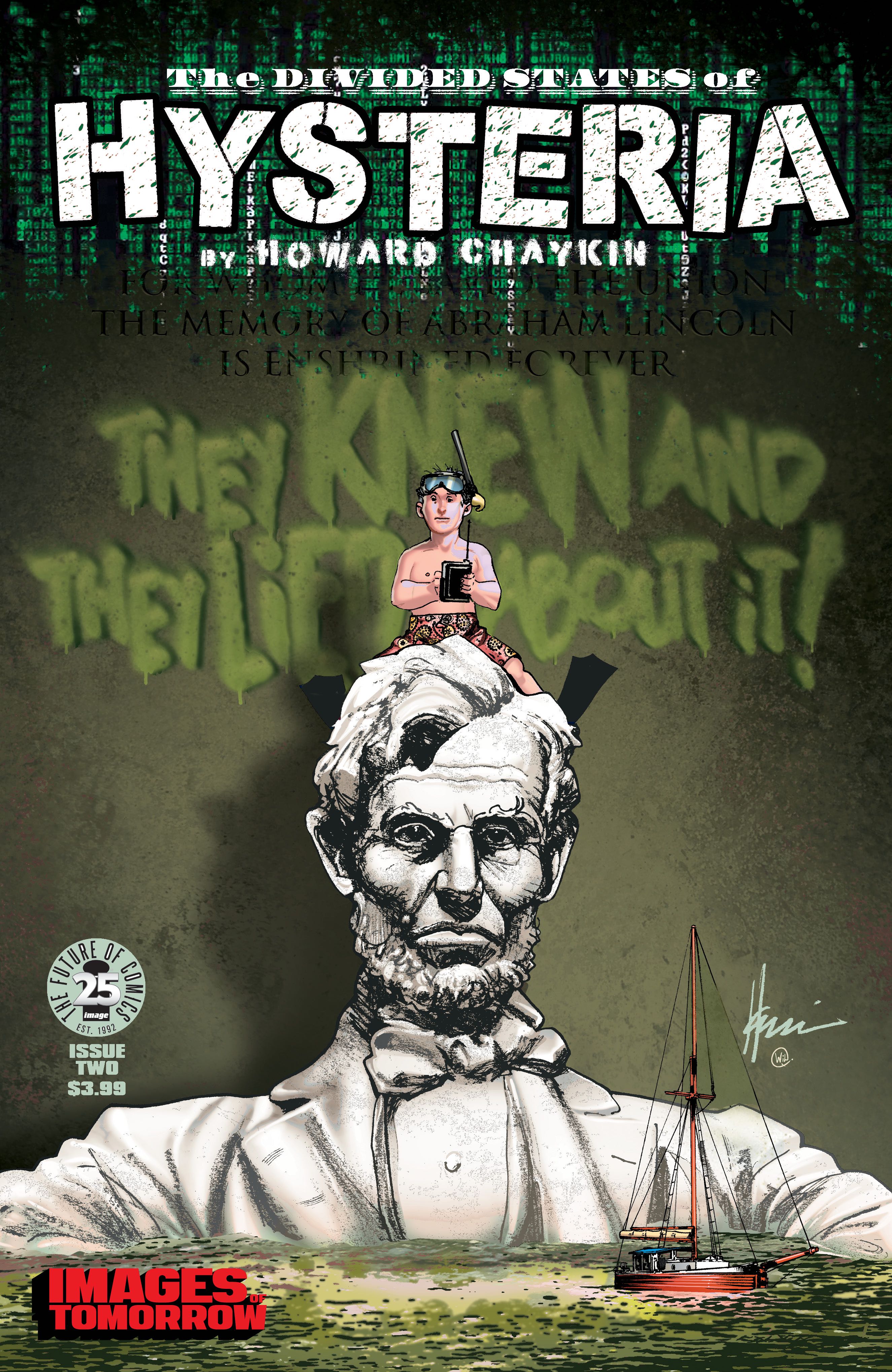 The Divided States of Hysteria 2 (Images of Tomorrow Cover) Fresh Comics