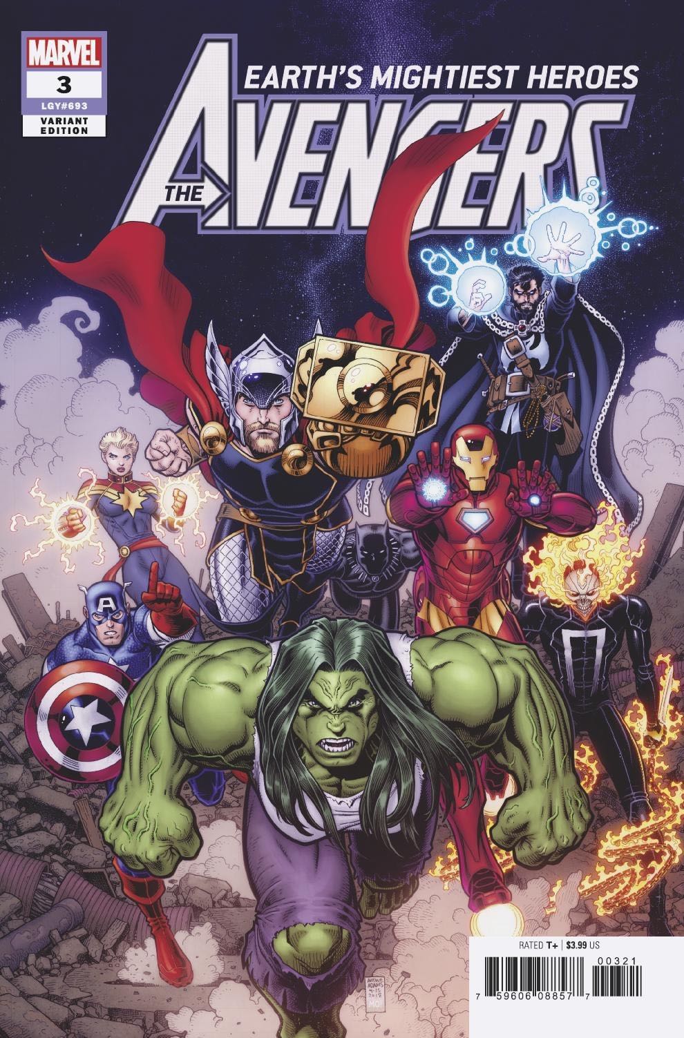 Avengers 3 (Art Adams Cover) Fresh Comics