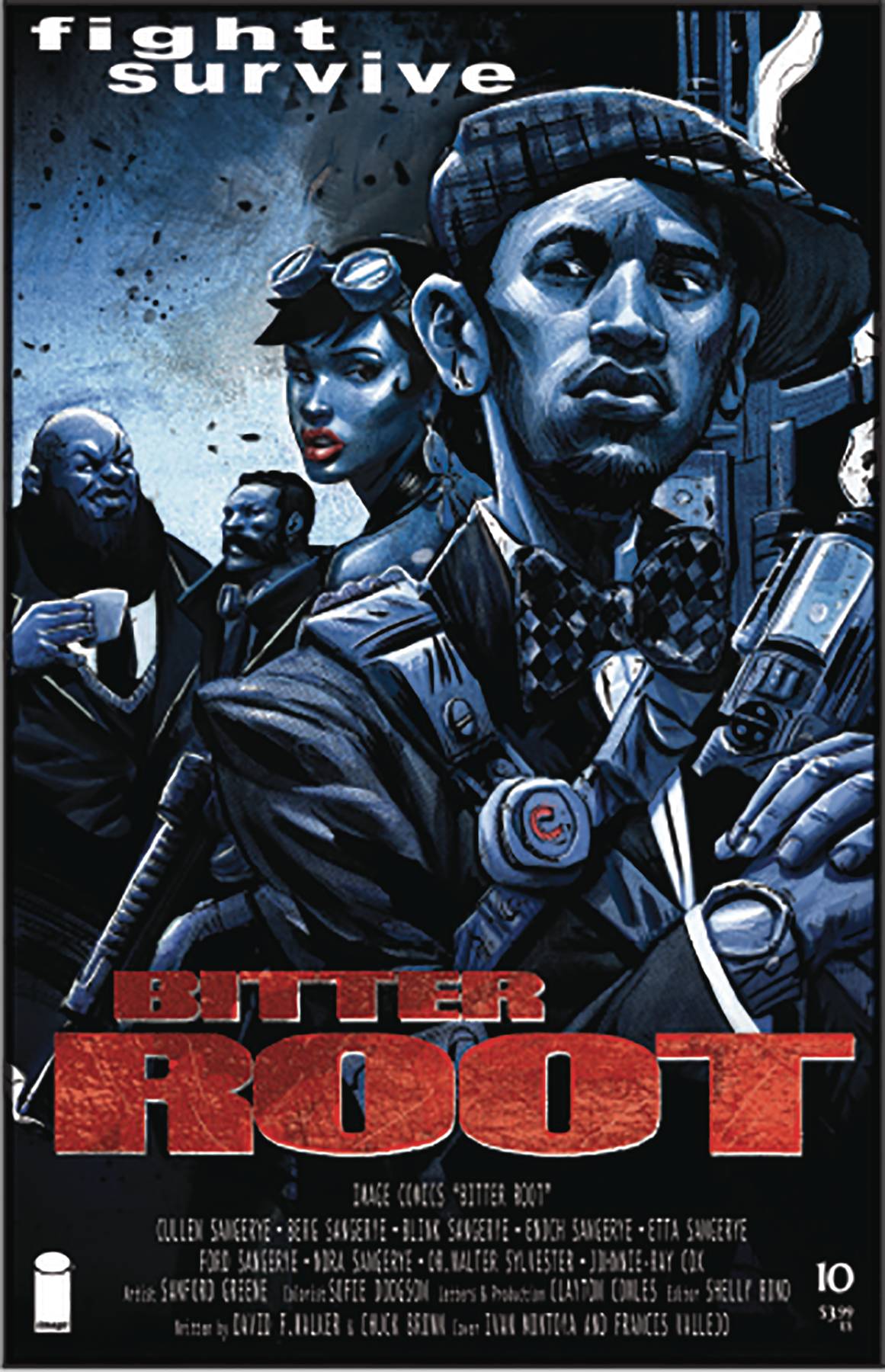Bitter Root 10 (Vallejo Cover) Fresh Comics