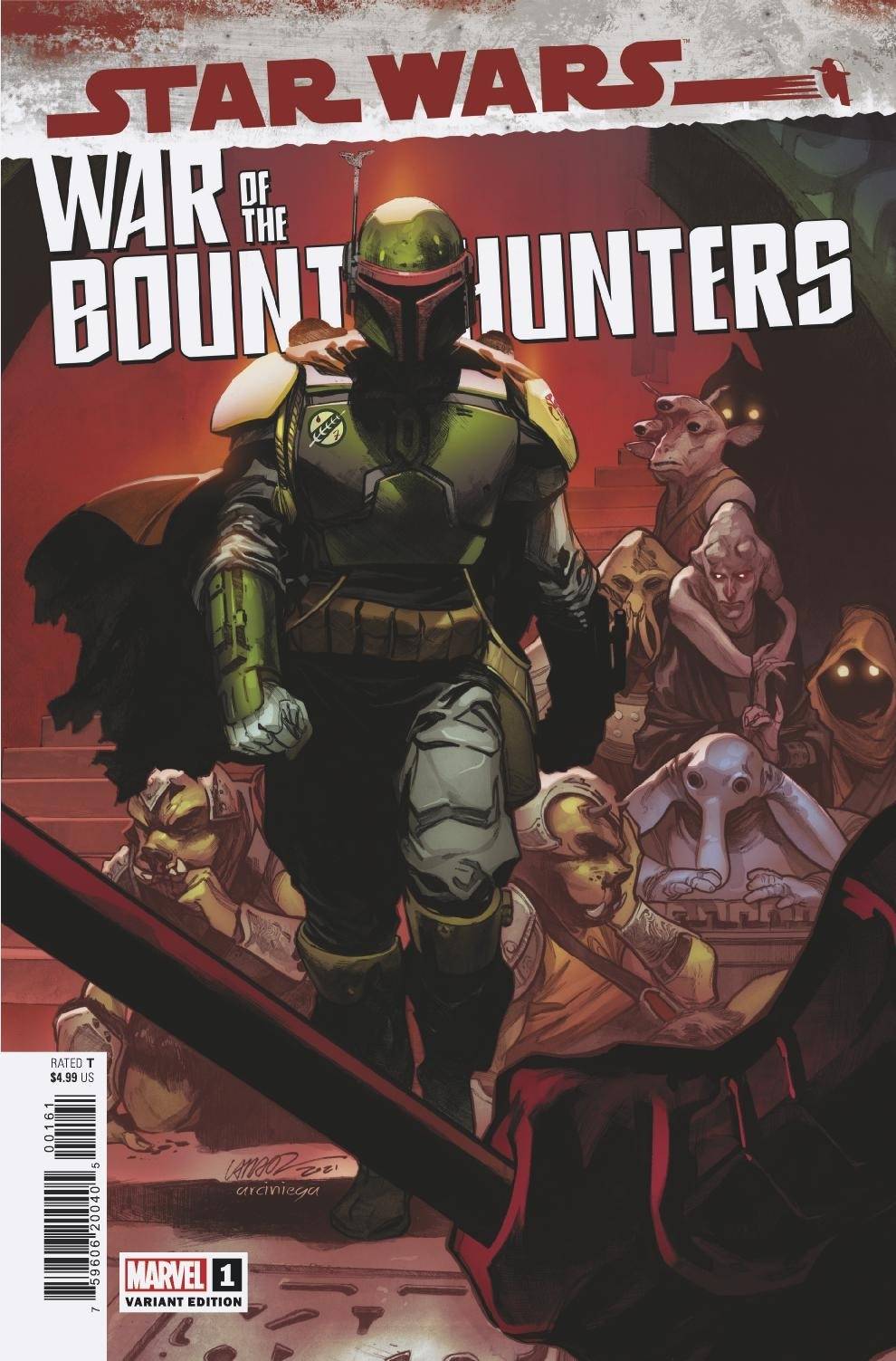 Star Wars War of the Bounty Hunters 1 (Larraz Cover) Fresh Comics