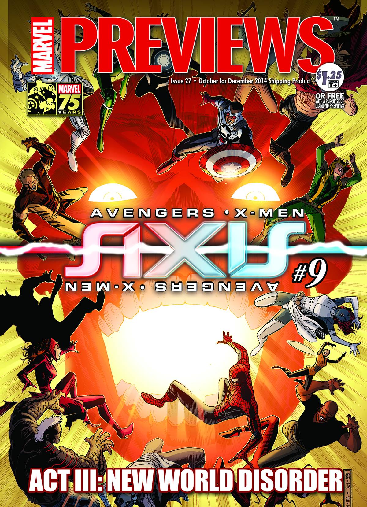 Marvel Previews October 2014 Fresh Comics