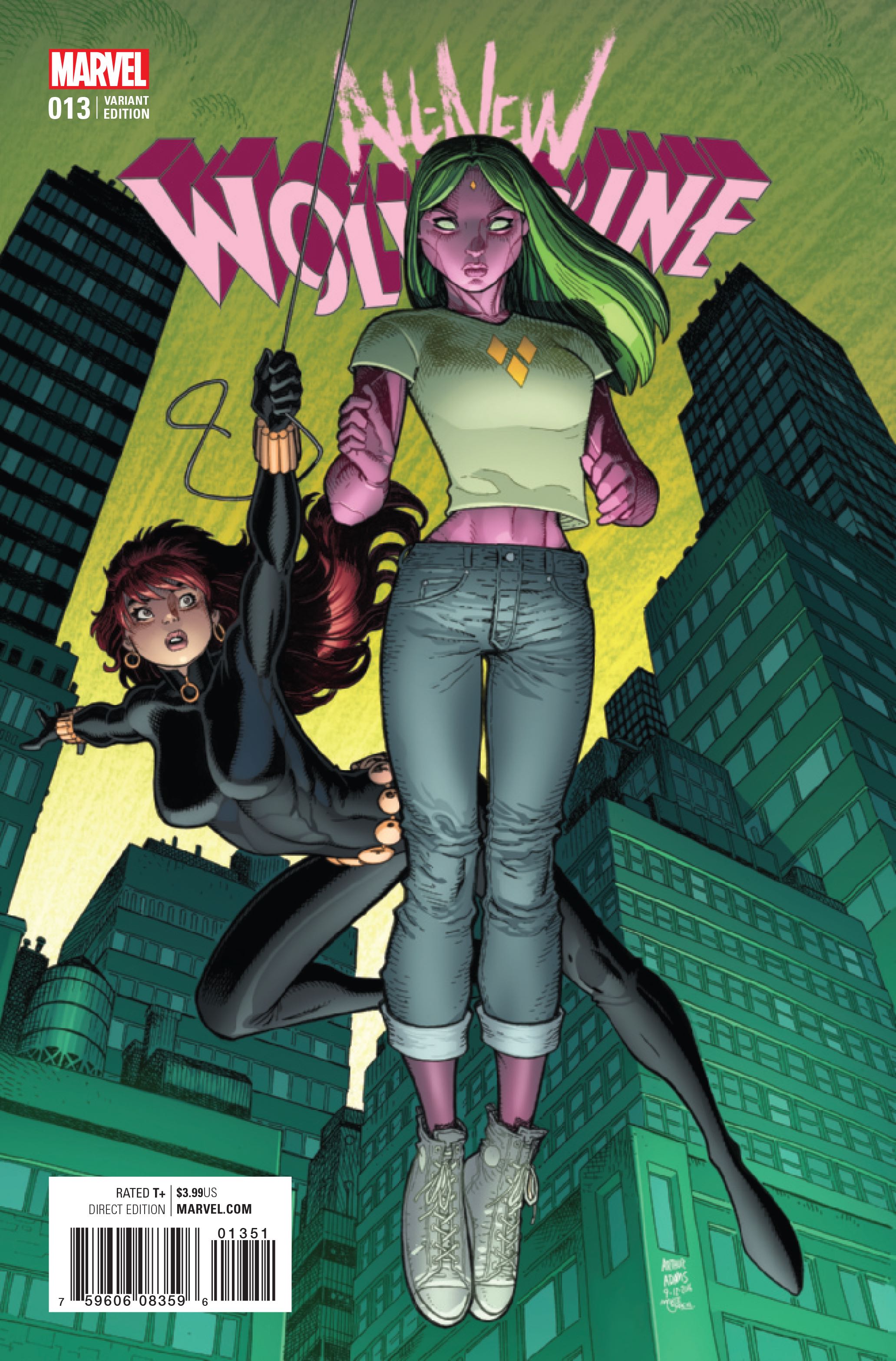 AllNew Wolverine 13 (Art Adams Champions Cover) Fresh Comics