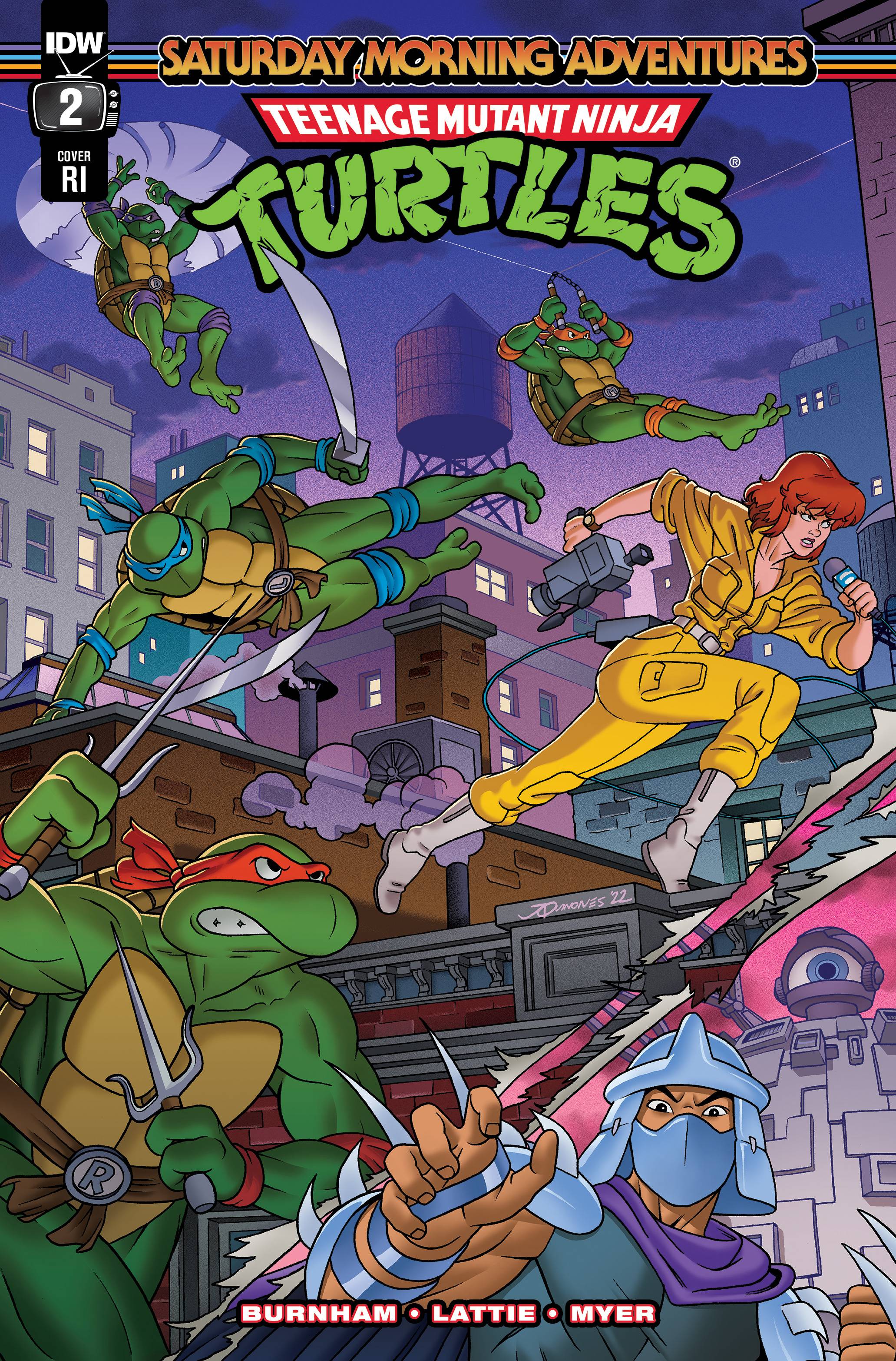 Teenage Mutant Ninja Turtles Saturday Morning Adventures 2 (10 Copy