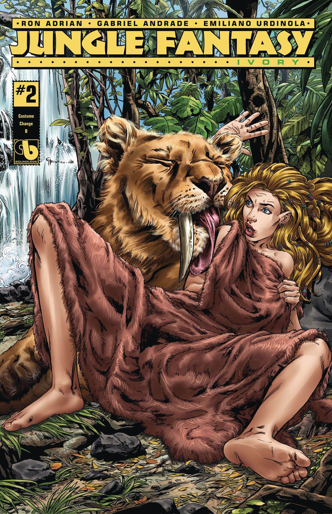 Jungle Fantasy Ivory 2 (Costume Change Cover) Fresh Comics