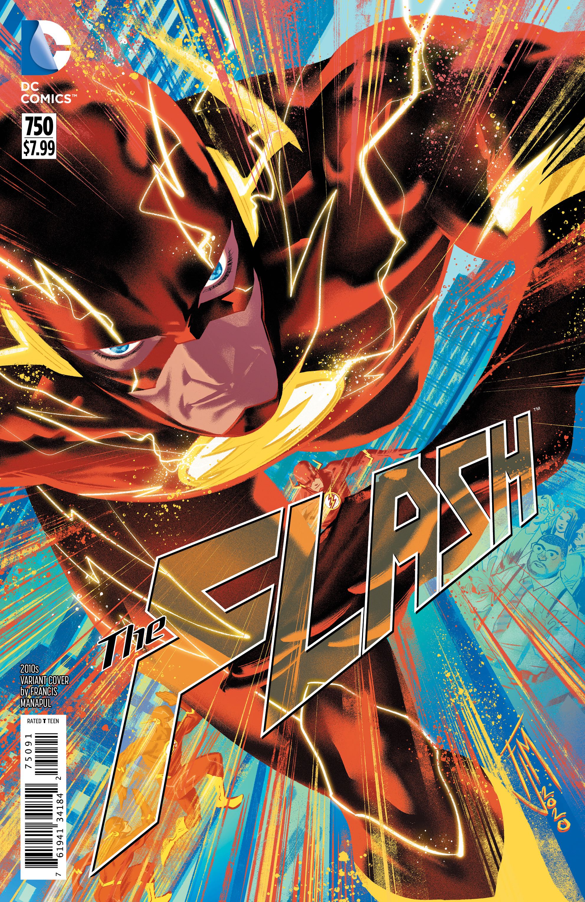 The Flash 750 (2010s Francis Manapul Cover) Fresh Comics