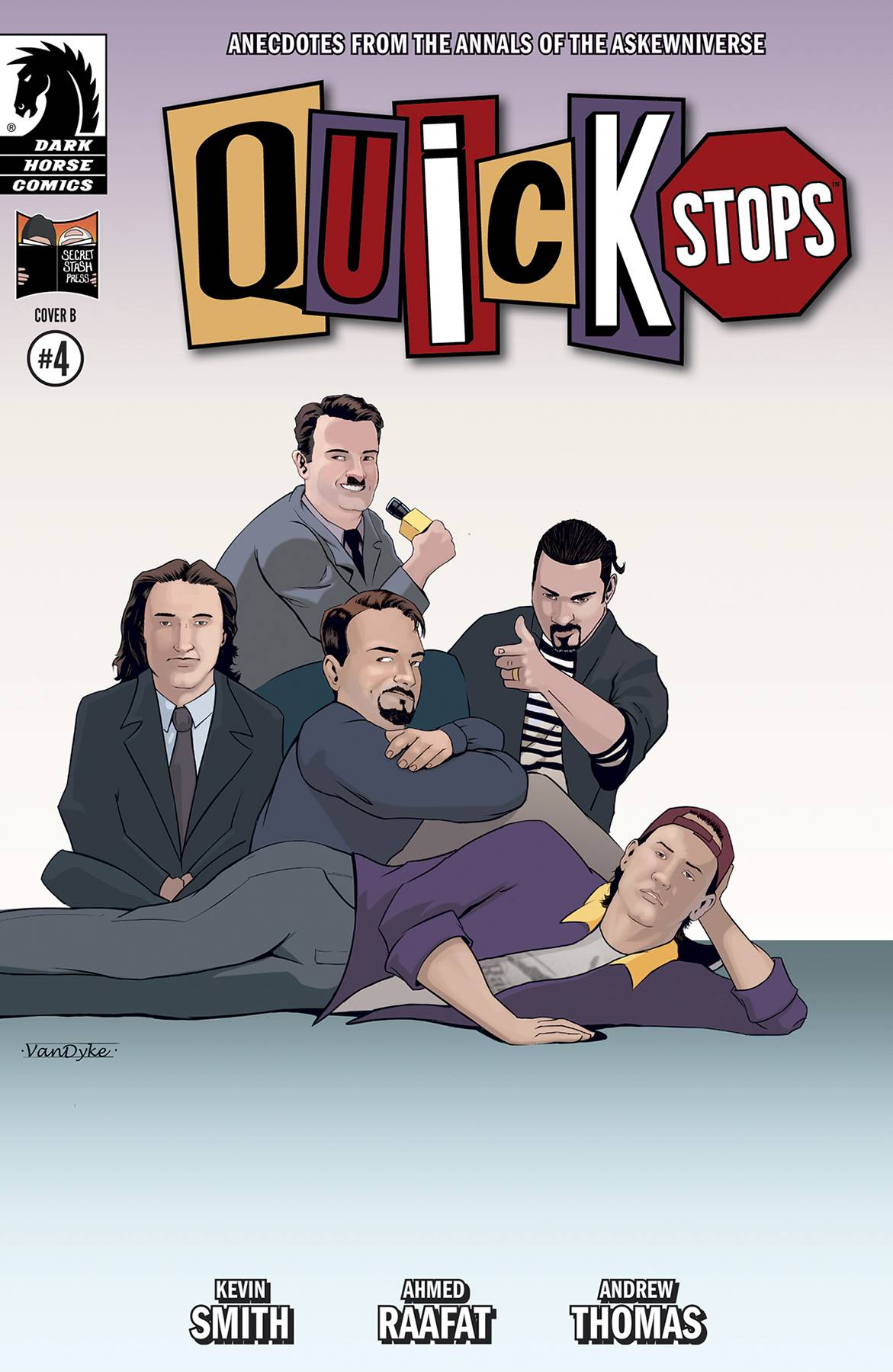 Quick Stops 4 (Van Dyke Cover) Fresh Comics