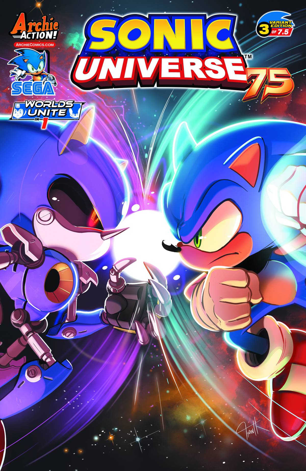 Sonic Universe 75 (Hesse Cover) Fresh Comics
