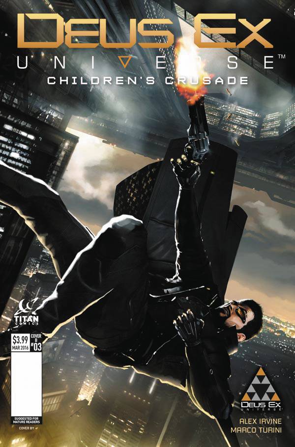 Deus Ex 3 (Concept Art Cover) Fresh Comics