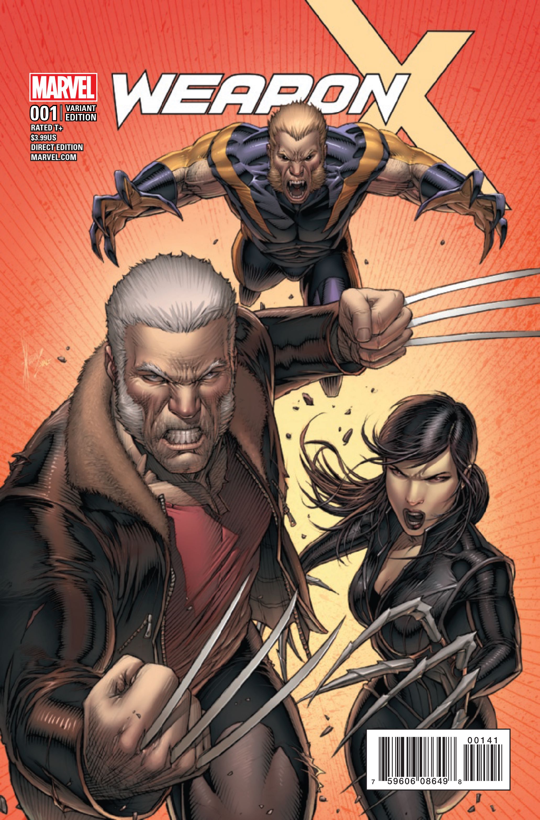 Weapon X 1 (Keown Cover) Fresh Comics