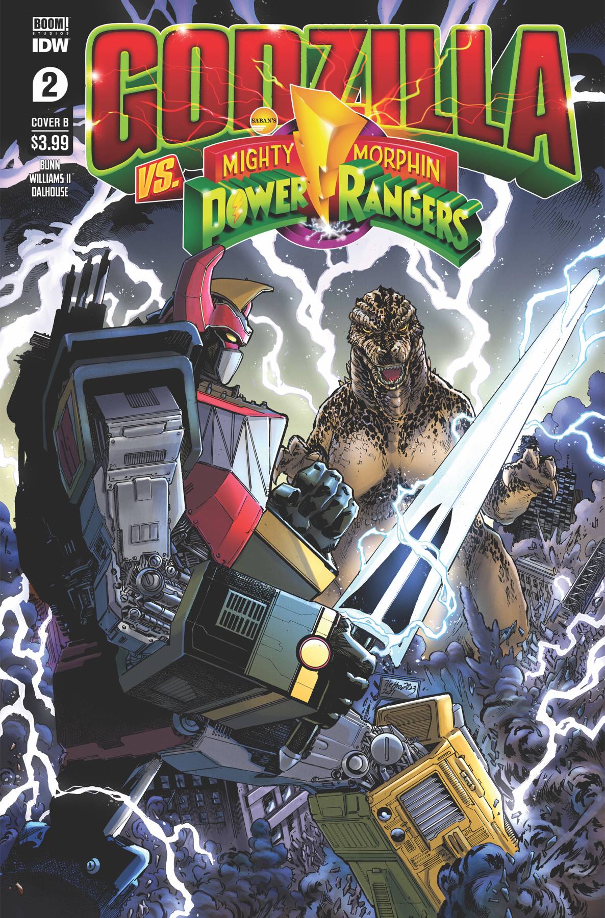 godzilla vs power rangers 2