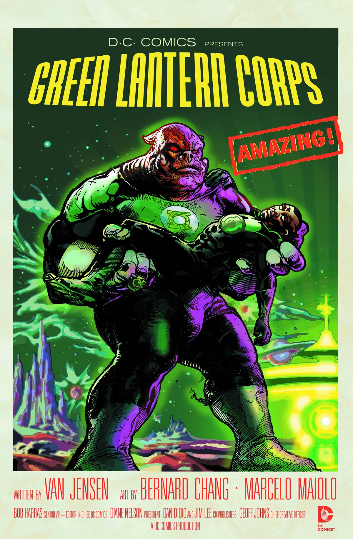 Green Lantern Corps 40 (Movie Poster Cover) Fresh Comics