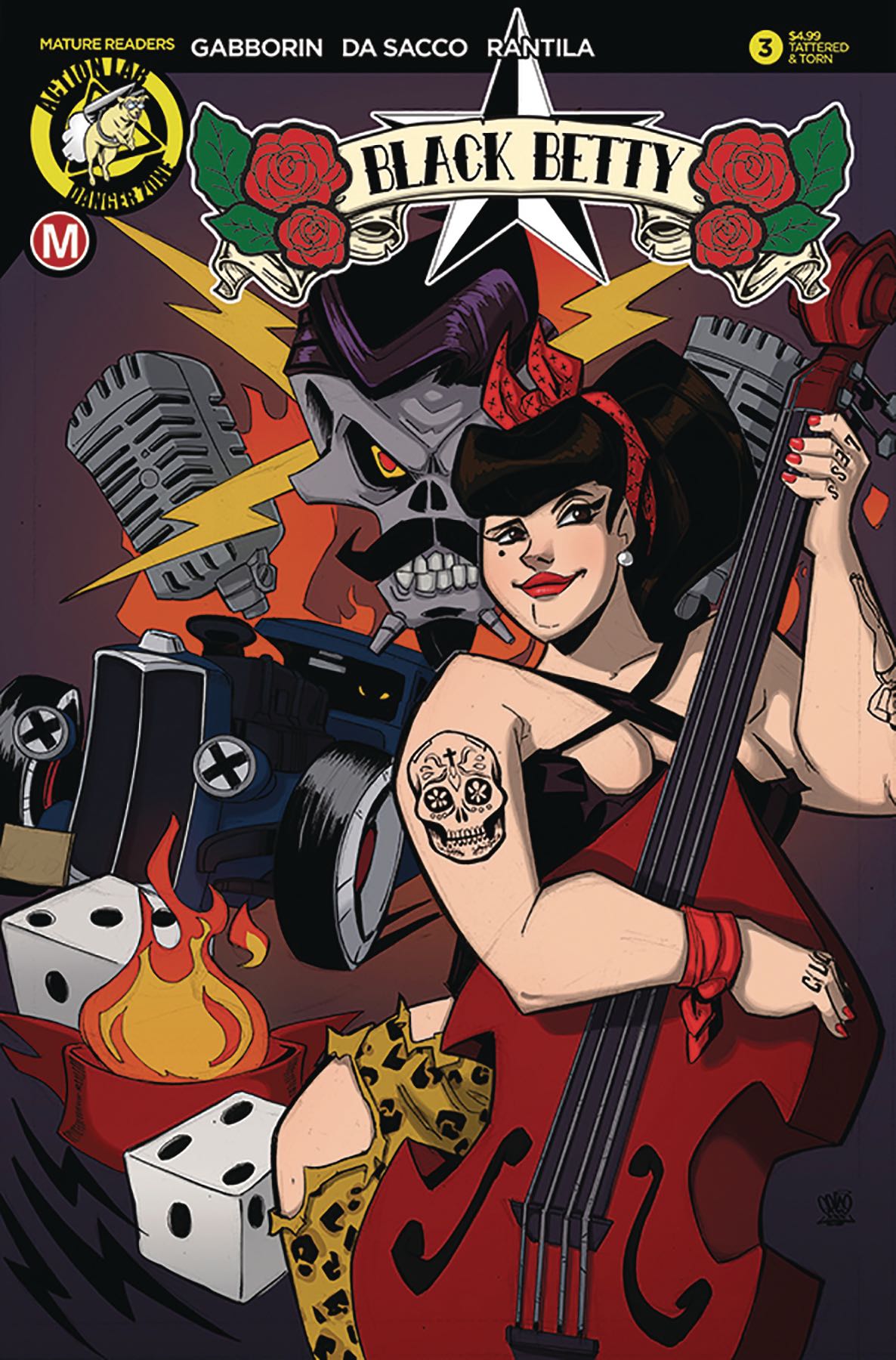 Black Betty 3 (Trom Tattered & Torn Cover) Fresh Comics